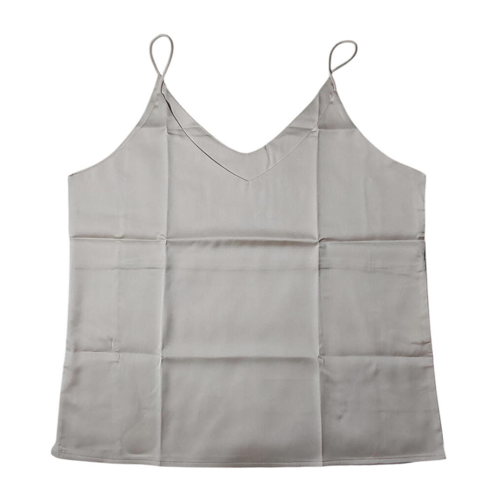 Women's Size XL Cream V-Neck Spaghetti Strap Sleeveless Camisole FREE S&H
